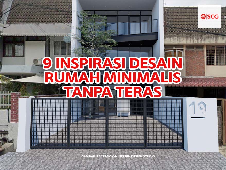 rumah minimalis tanpa teras