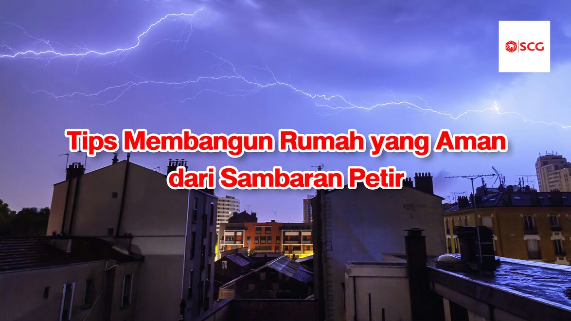 Petir di rumah