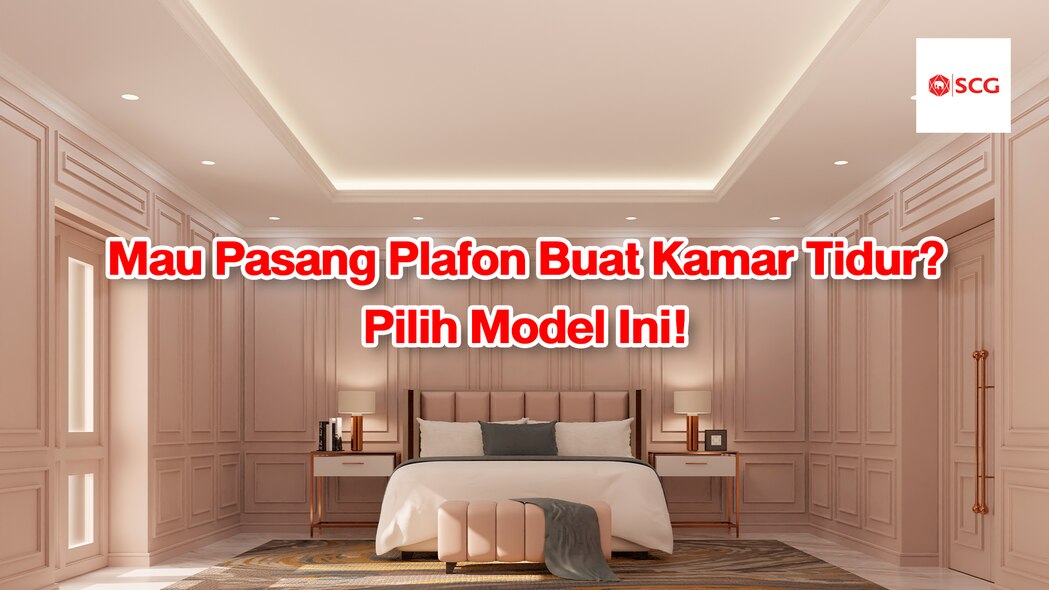 Plafon kamar tidur