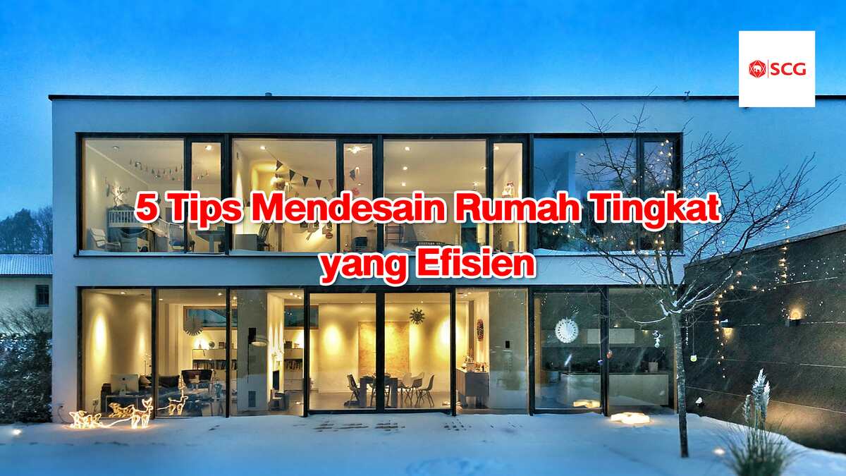 Desain rumah tingkat