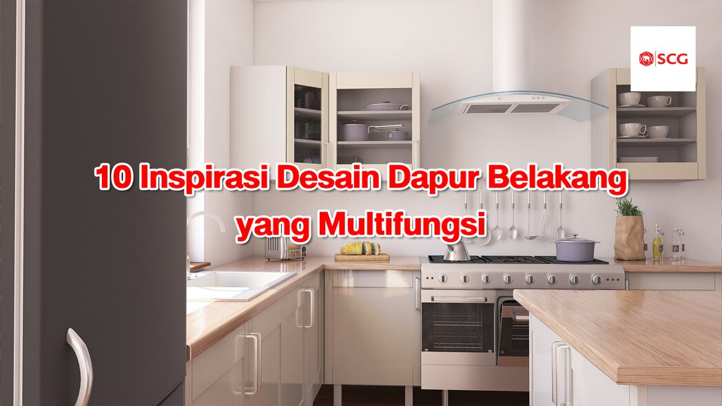 Desain dapur multifungsi