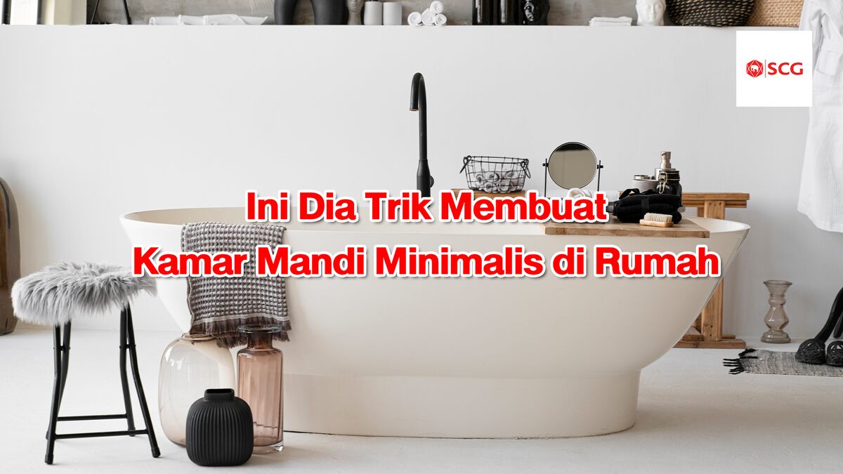Kamar mandi minimalis