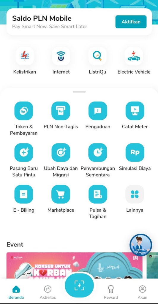 Aplikasi PLN Mobile
