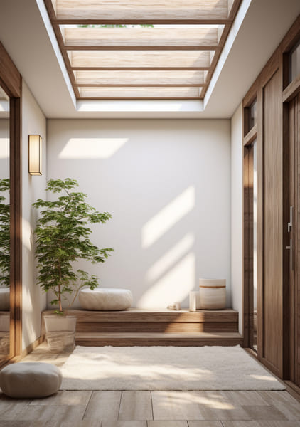 Foyer dan ruang tamu