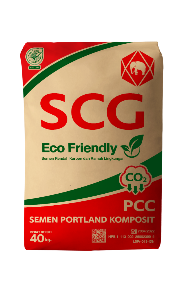 SCG material bangunan ramah lingkungan untuk konstruksi berkelanjutan.