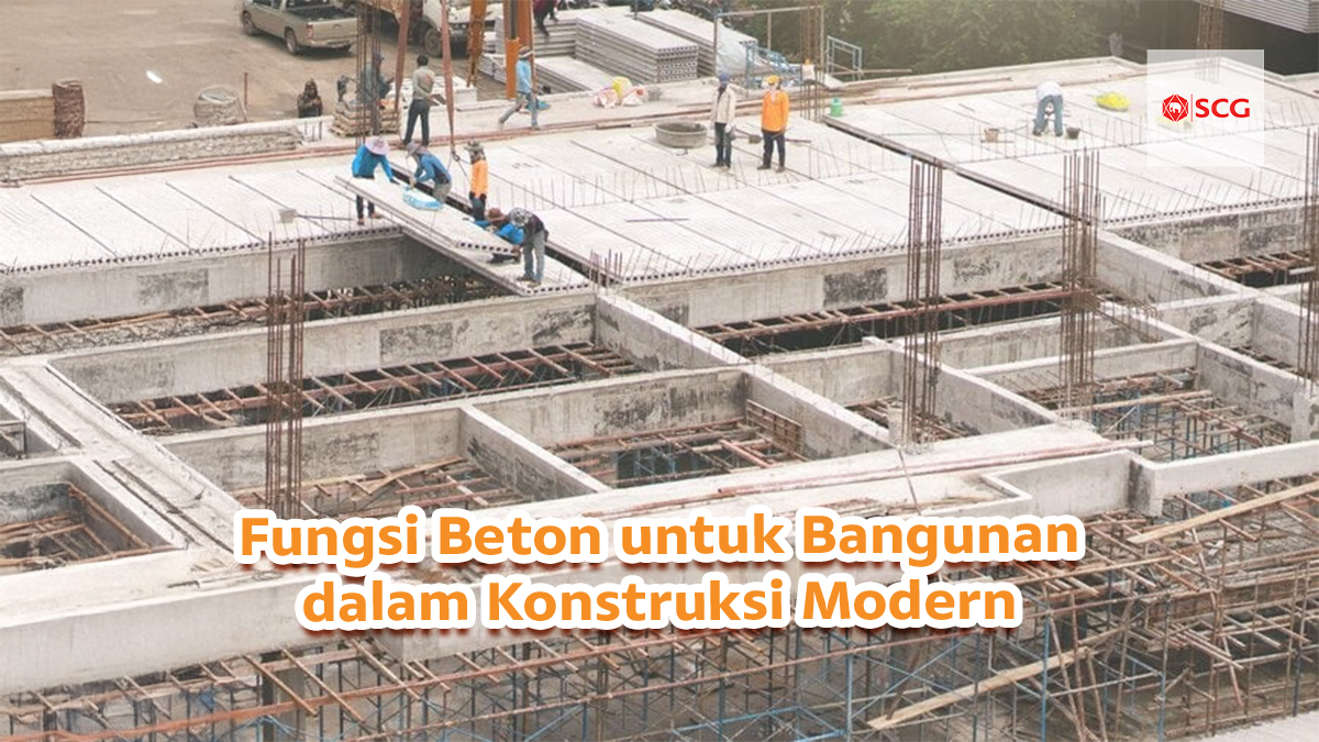 fungsi beton untuk bangunan