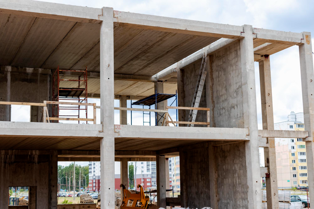 struktur rangka rumah beton bertulang