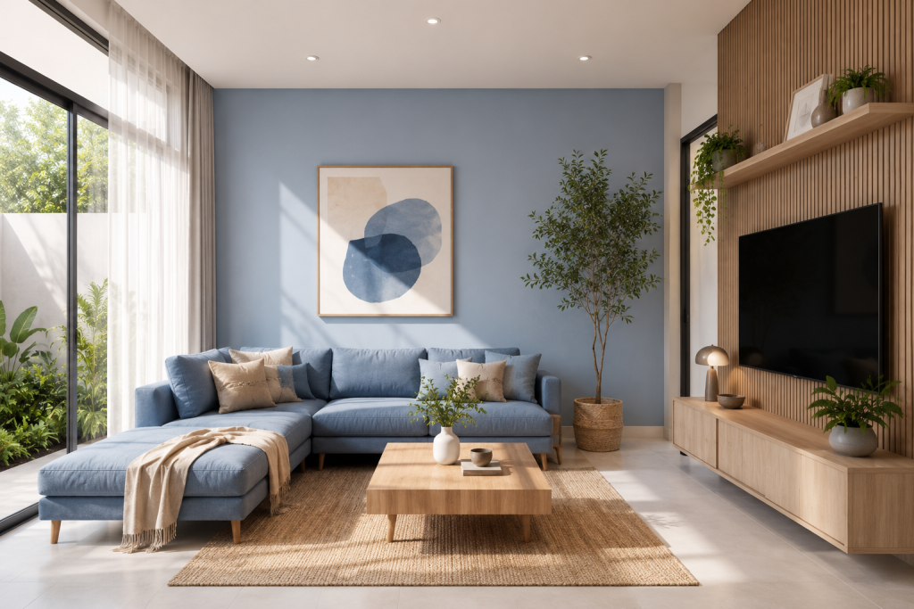 Mengapa Warna Biru Cocok untuk Rumah Minimalis Modern?