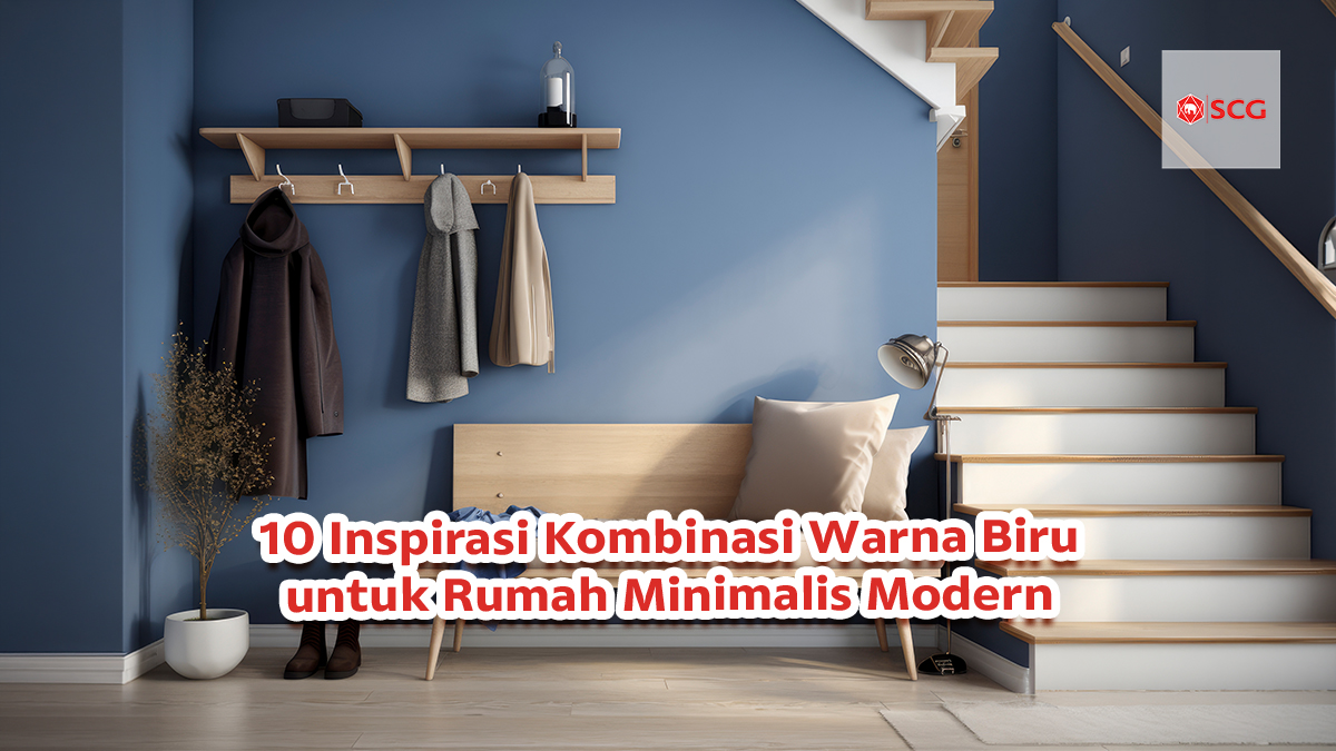 warna biru untuk rumah minimalis