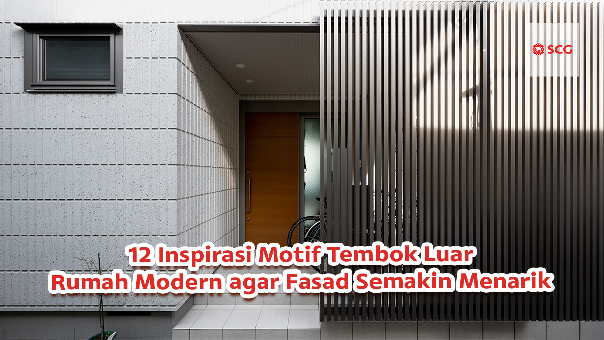 Inspirasi Motif Tembok Luar Rumah