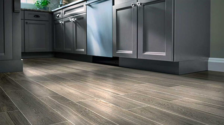 Inspirasi Keramik Lantai Dapur Motif Kayu