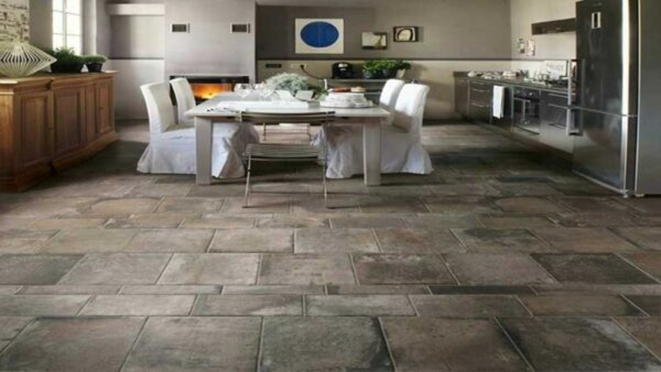 Inspirasi Keramik Lantai Dapur Motif Batu Alam