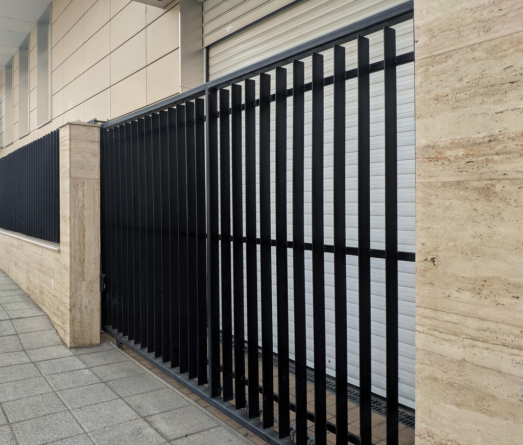 Tralis pagar sliding minimalis untuk rumah modern
