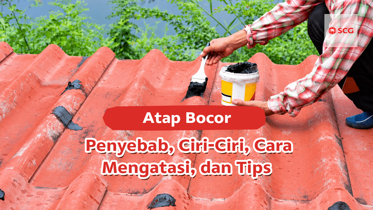 atap bocor