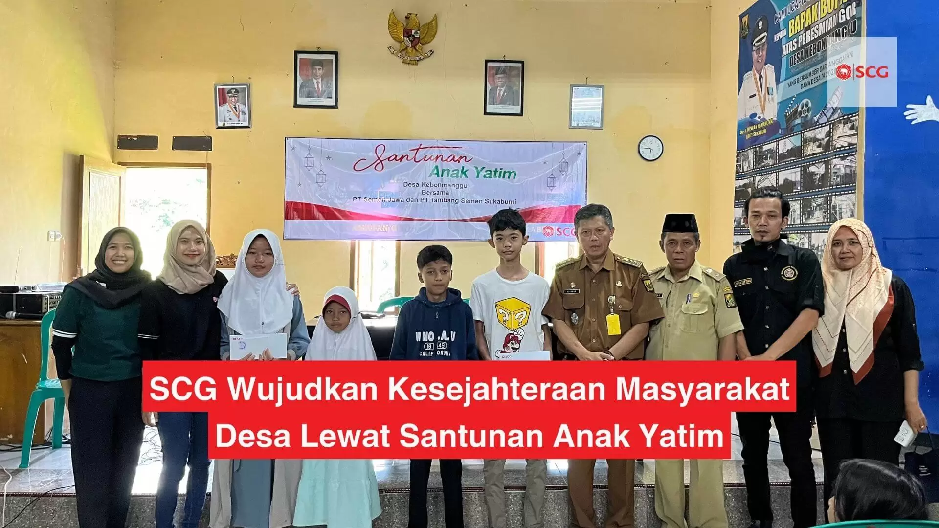 SCG Wujudkan Kesejahteraan Masyarakat