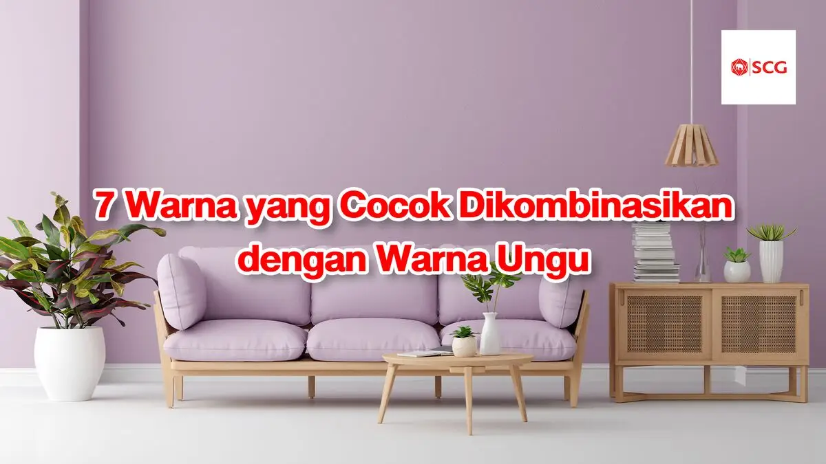 kombinasi warna ungu