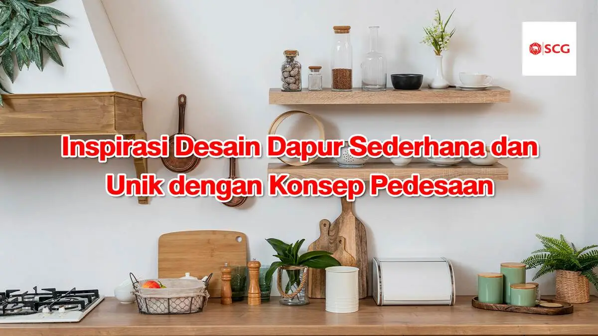 Desain dapur sederhana