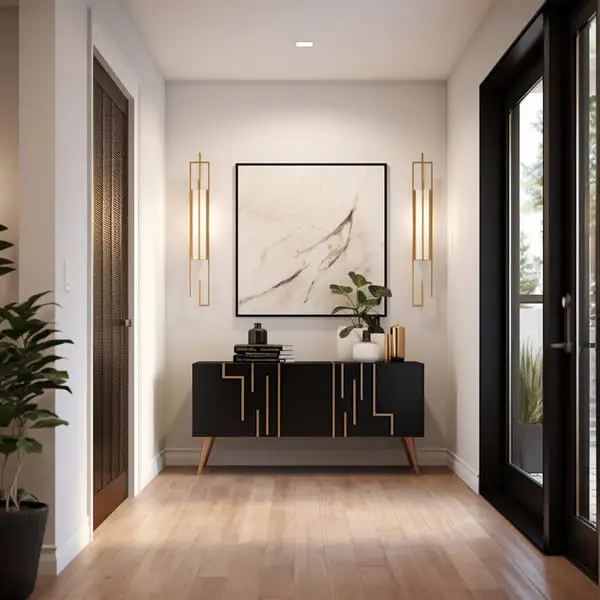 Foyer dan ruang tamu