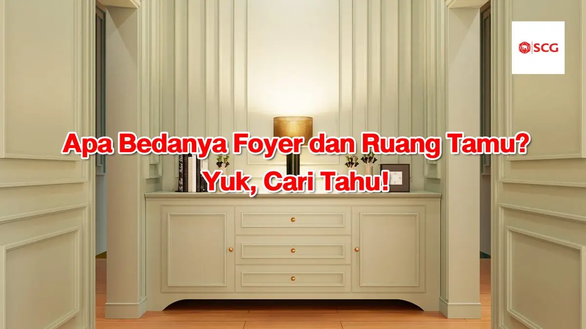 Foyer dan ruang tamu