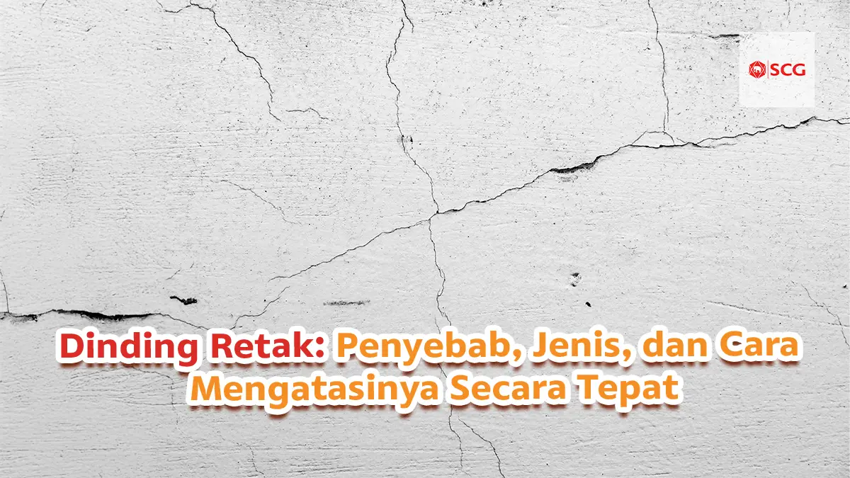 dinding retak